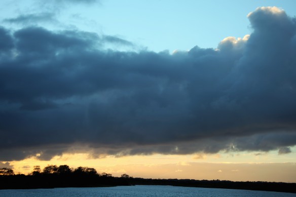 Skyscape over Hatchet Pond