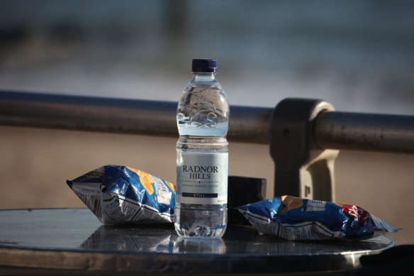 Water and crisps