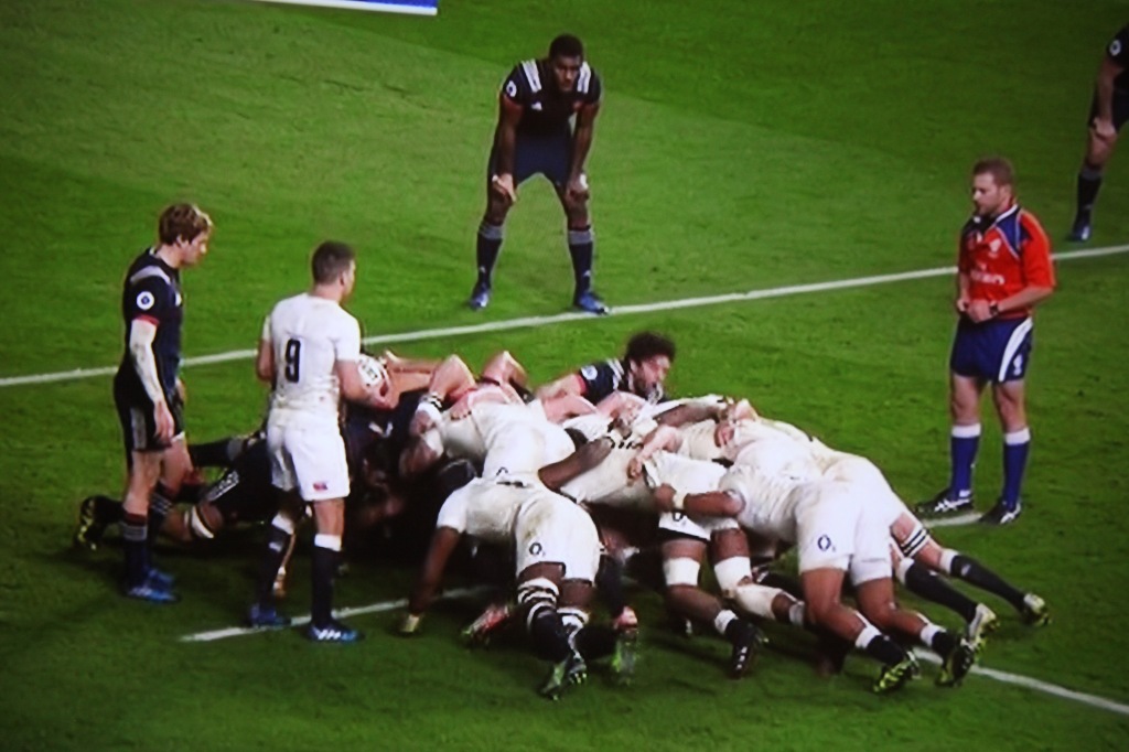 England v. France rugby 13